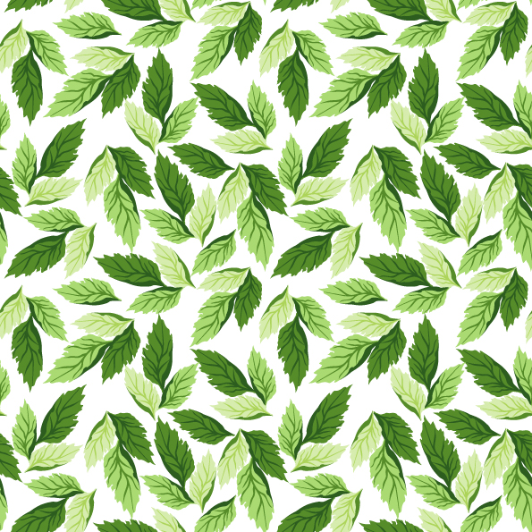 free vector Leaves background vector 2